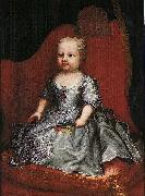 unknow artist Portrait of Eleanora of Savoy oil painting on canvas